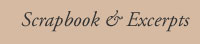 Scrapbook & Excerpts for Dark Enough to See the Stars in a Jamestown Sky and When The Moon Has No More Silver