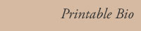 Formal Biography