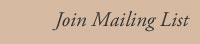 Join Connie's mailing list