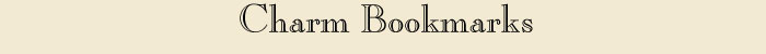 Charm Bookmarks