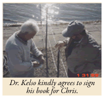 Dr. Kelson with Chris